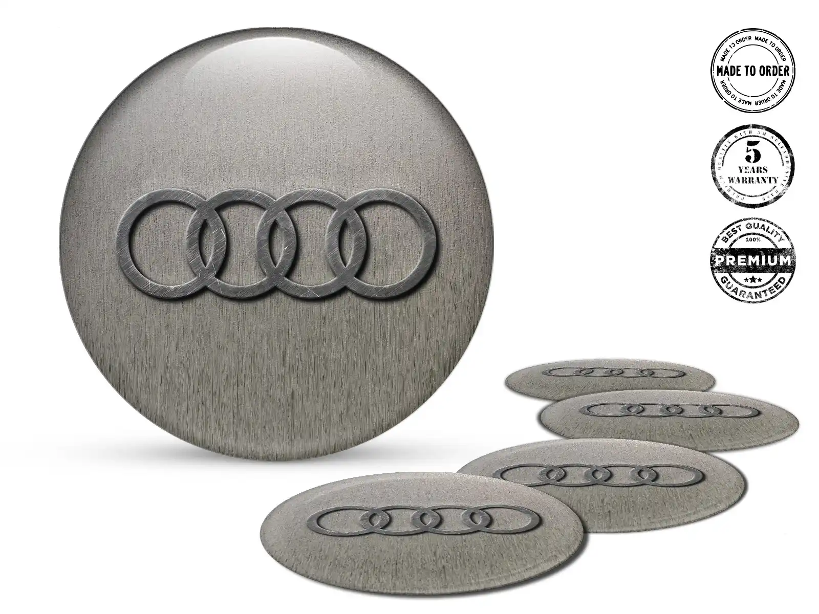 Audi Calcomanías de Rueda Custom Vector Pulso Temporal